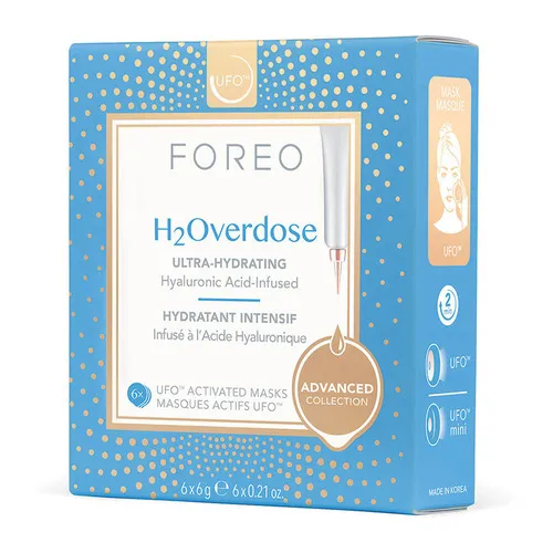 H2OVERDOSE Увлажняющая маска для лица для обезвоженной кожи для UFO