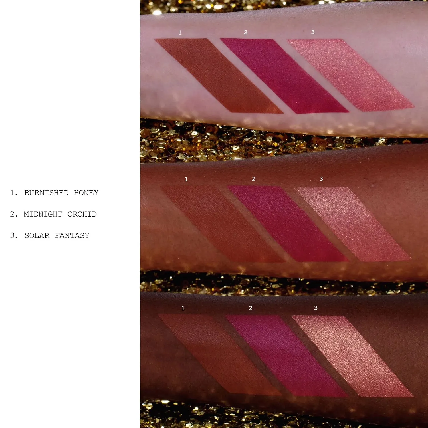 DIVINE BLUSH + BRONZE + GLOW TRIO Палетка для лица