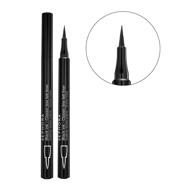 Black Ink Подводка-фломастер для глаз Классическая линия