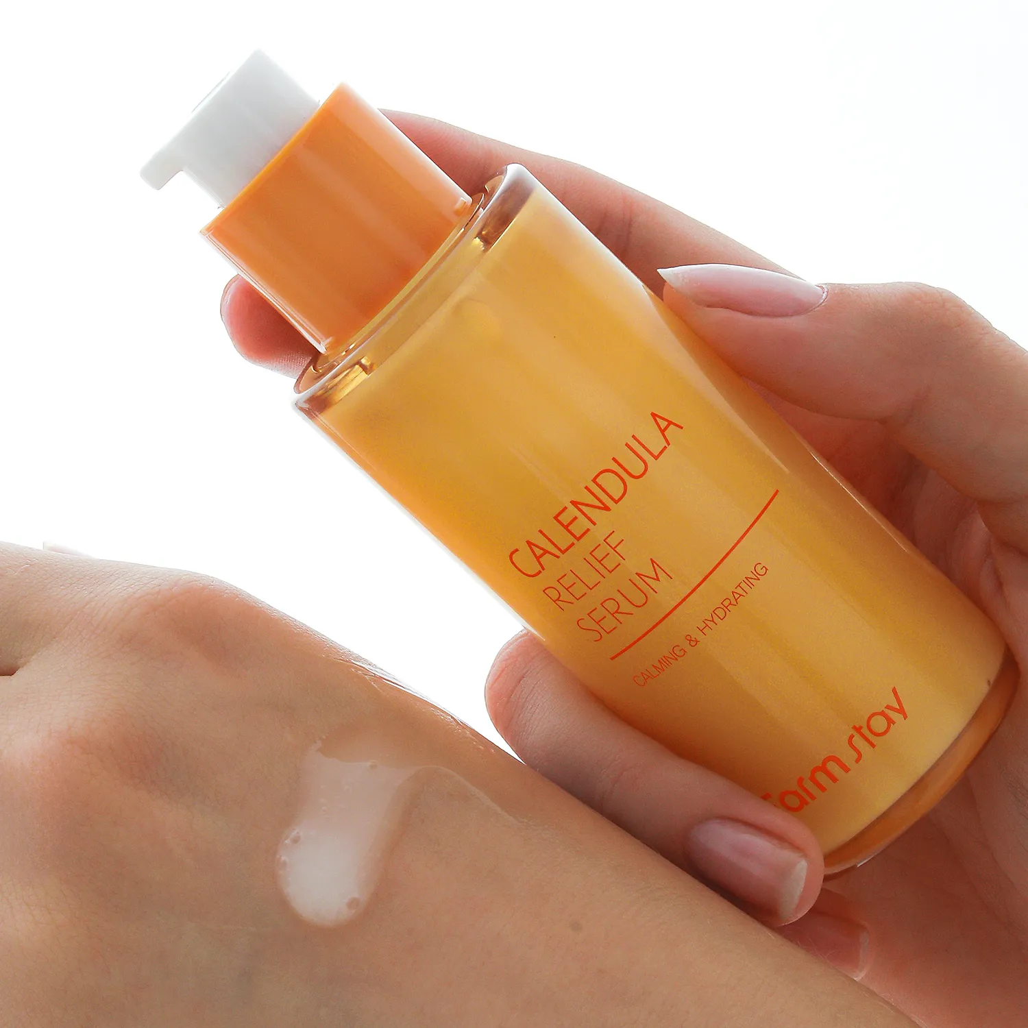 Успокаивающая сыворотка с экстрактом календулы