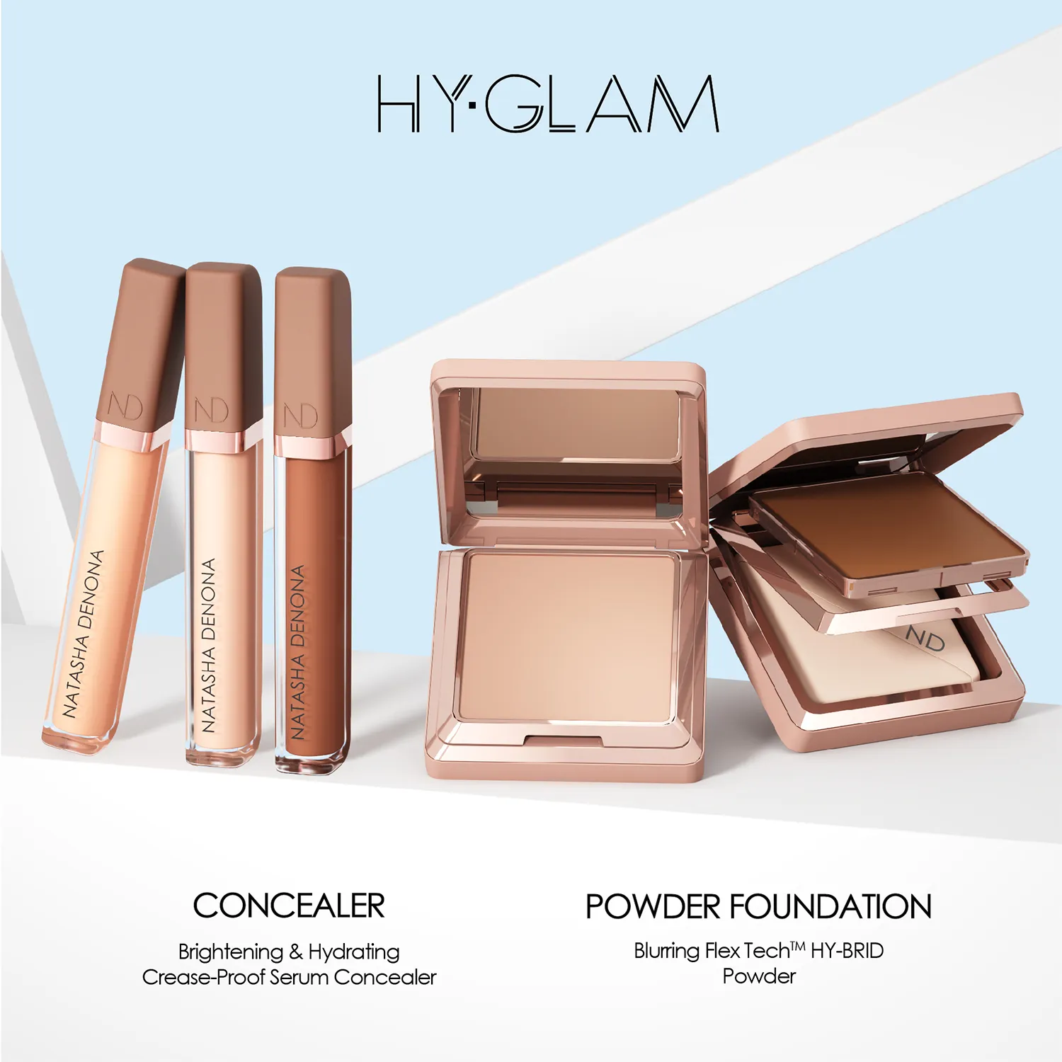 HY-GLAM POWDER FOUNDATION Компактная тональная основа