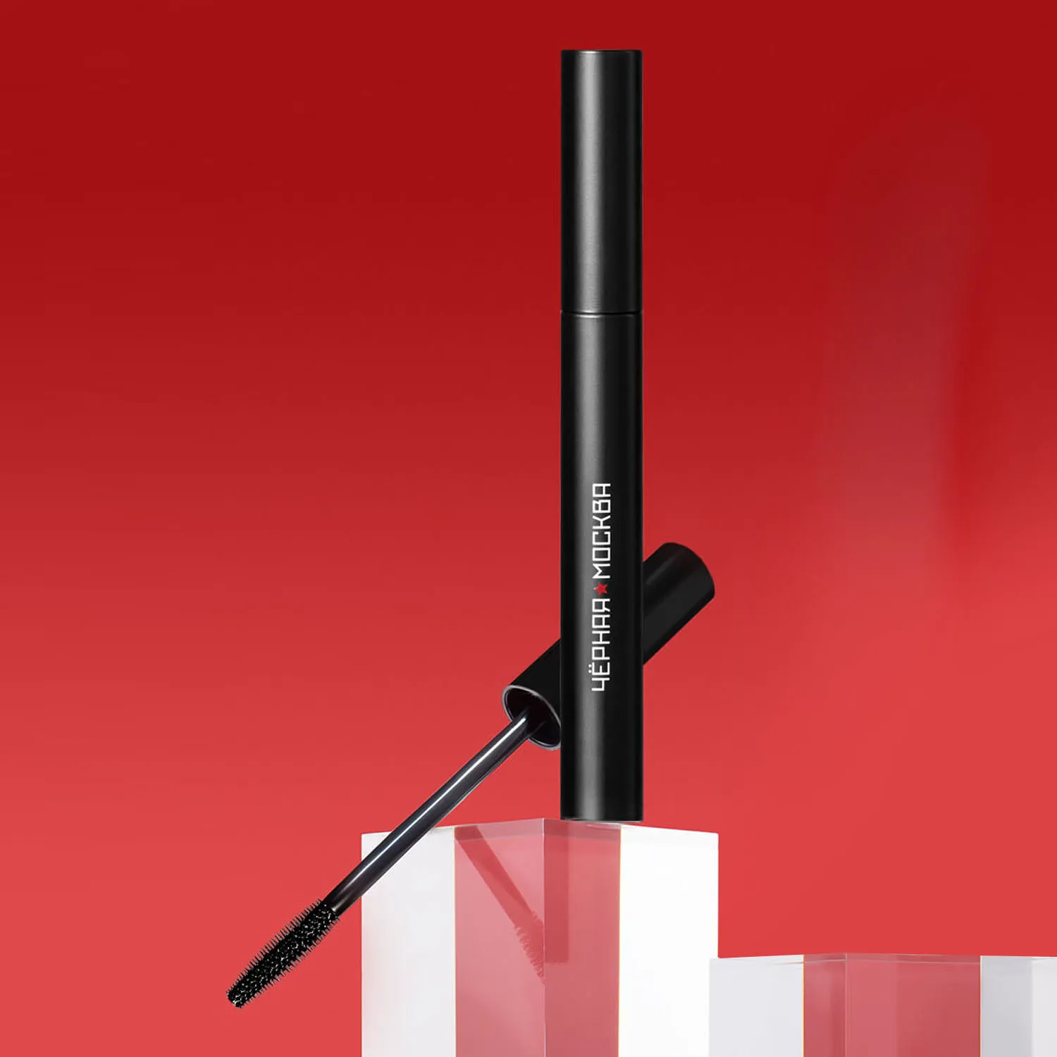 Черная Москва тушь объемная для ресниц