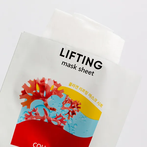 Collagen lifting mask sheet Коллагеновая тканевая маска с эффектом лифтинга