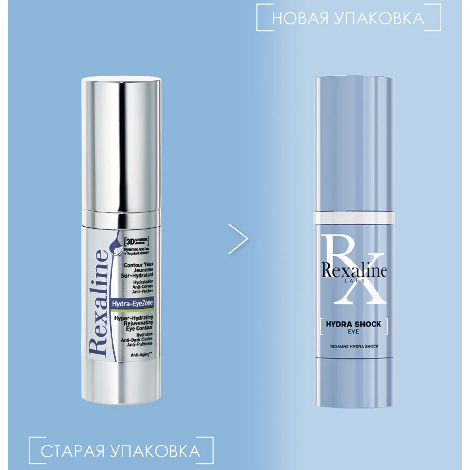 Hydra Shock Крем сверхувлажняющий омолаживающий для кожи вокруг глаз