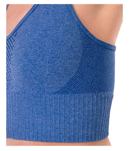 FIBRAMAR POWER FIT Топ для занятий спортом, цвет синий кобальт, размер L/XL