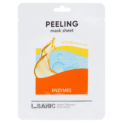 Enzymes peeling mask sheet Обновляющая тканевая маска с энзимами