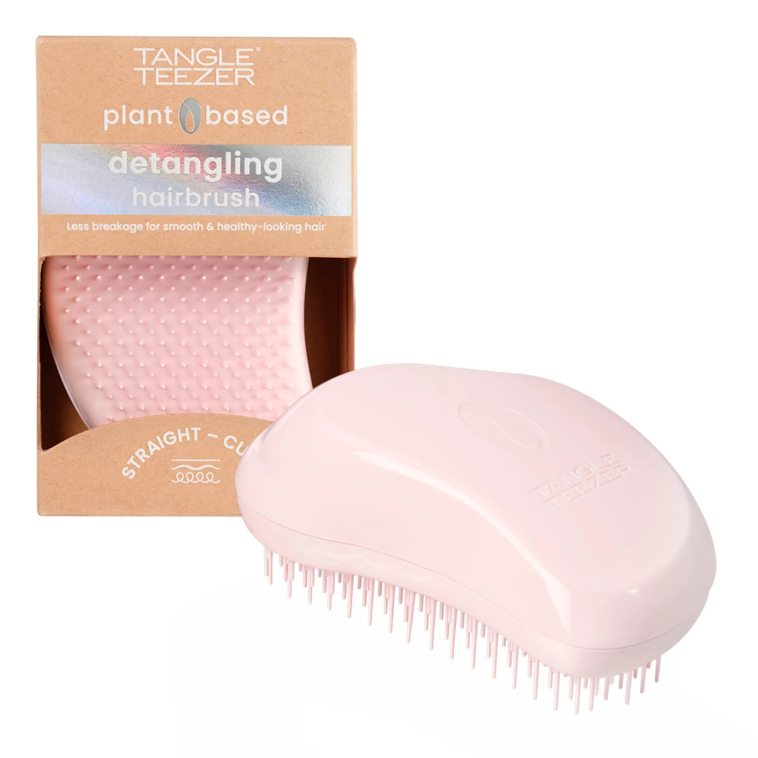 THE ORIGINAL PLANT BRUSH MARSHMALLOW PINK Расческа