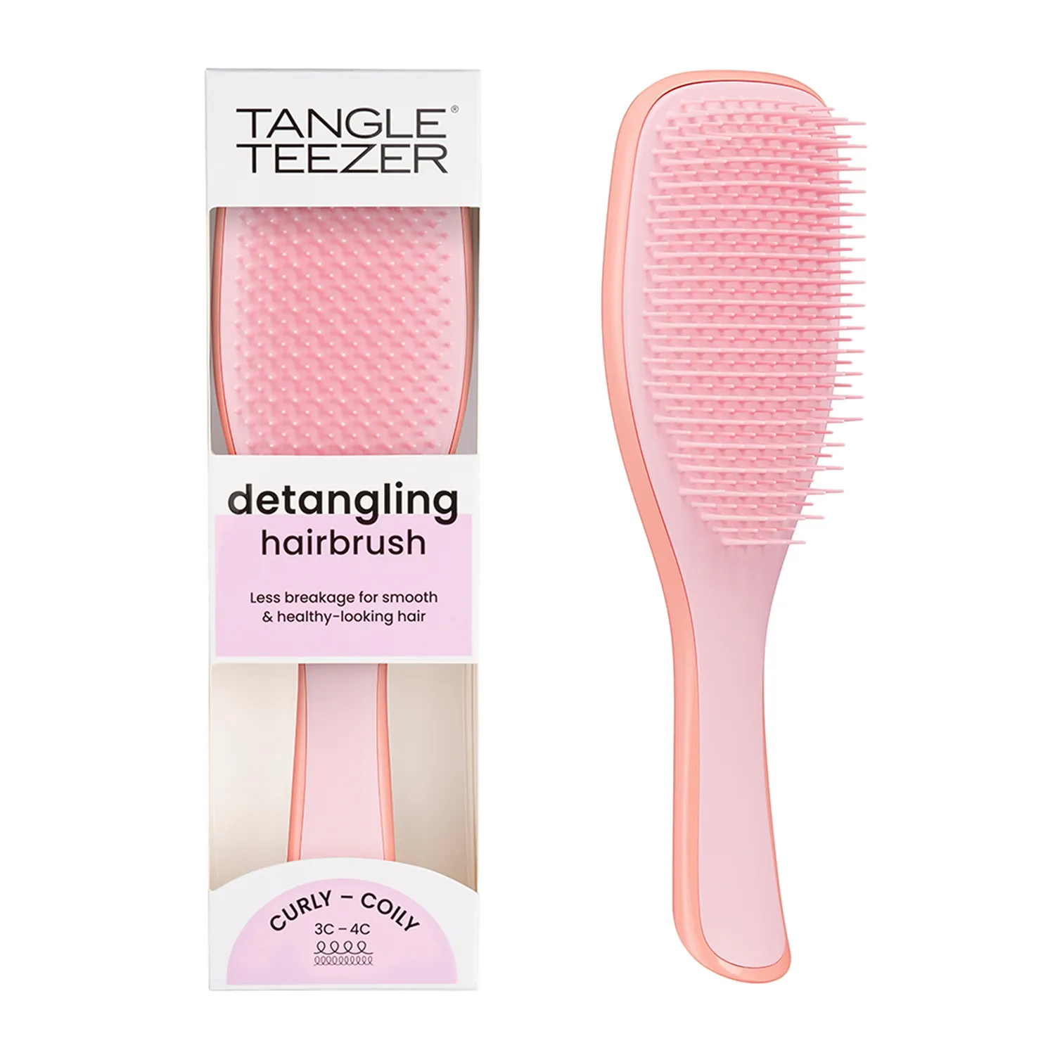 THE ULTIMATE DETANGLER NATURALLY CURLY MANGO PINK Расческа