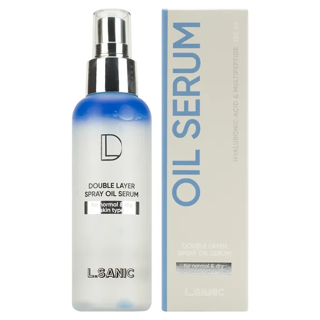 Двухфазная сыворотка-мист с гиалуроновой кислотой и пептидами