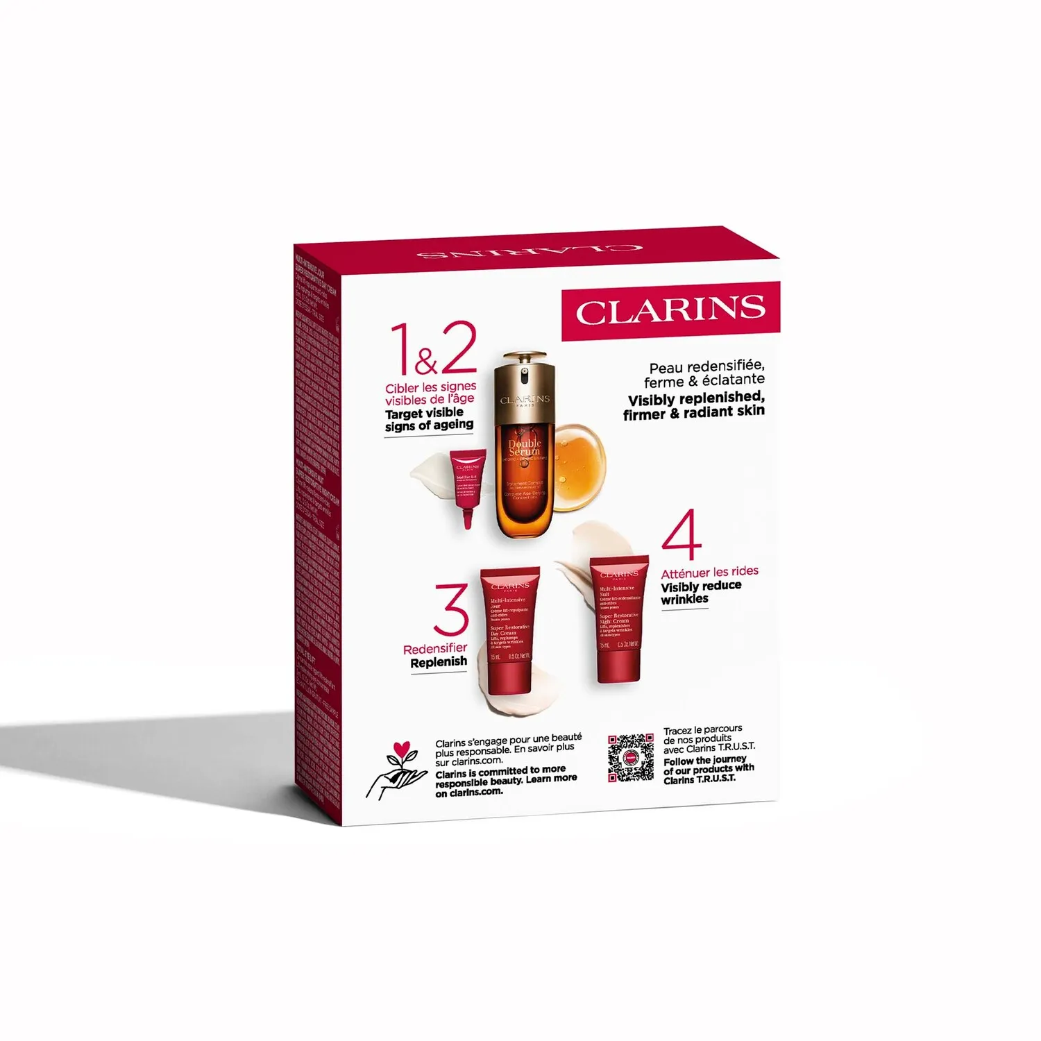 Double Serum Набор средств для плотности кожи и сыворотка 