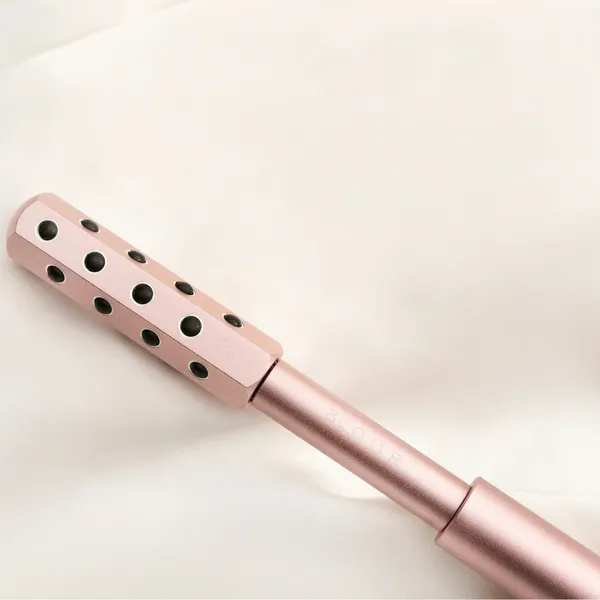 Лимфодренажный роликовый массажер с минеральными камнями