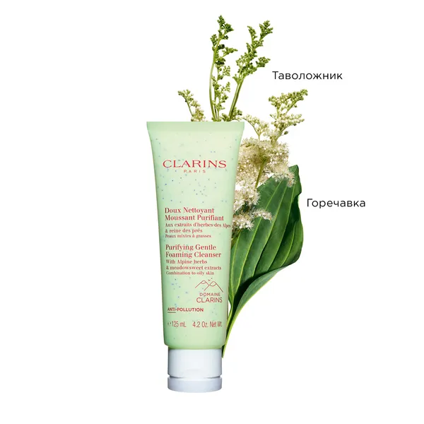 Doux Nettoyant Moussant Purifiant Очищающий пенящийся крем для комбинированной и жирной кожи