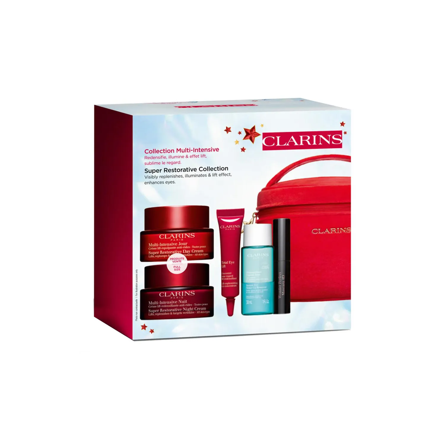 Набор с дневным и ночным кремами Multi-Intensive, а также косметикой для век и ресниц