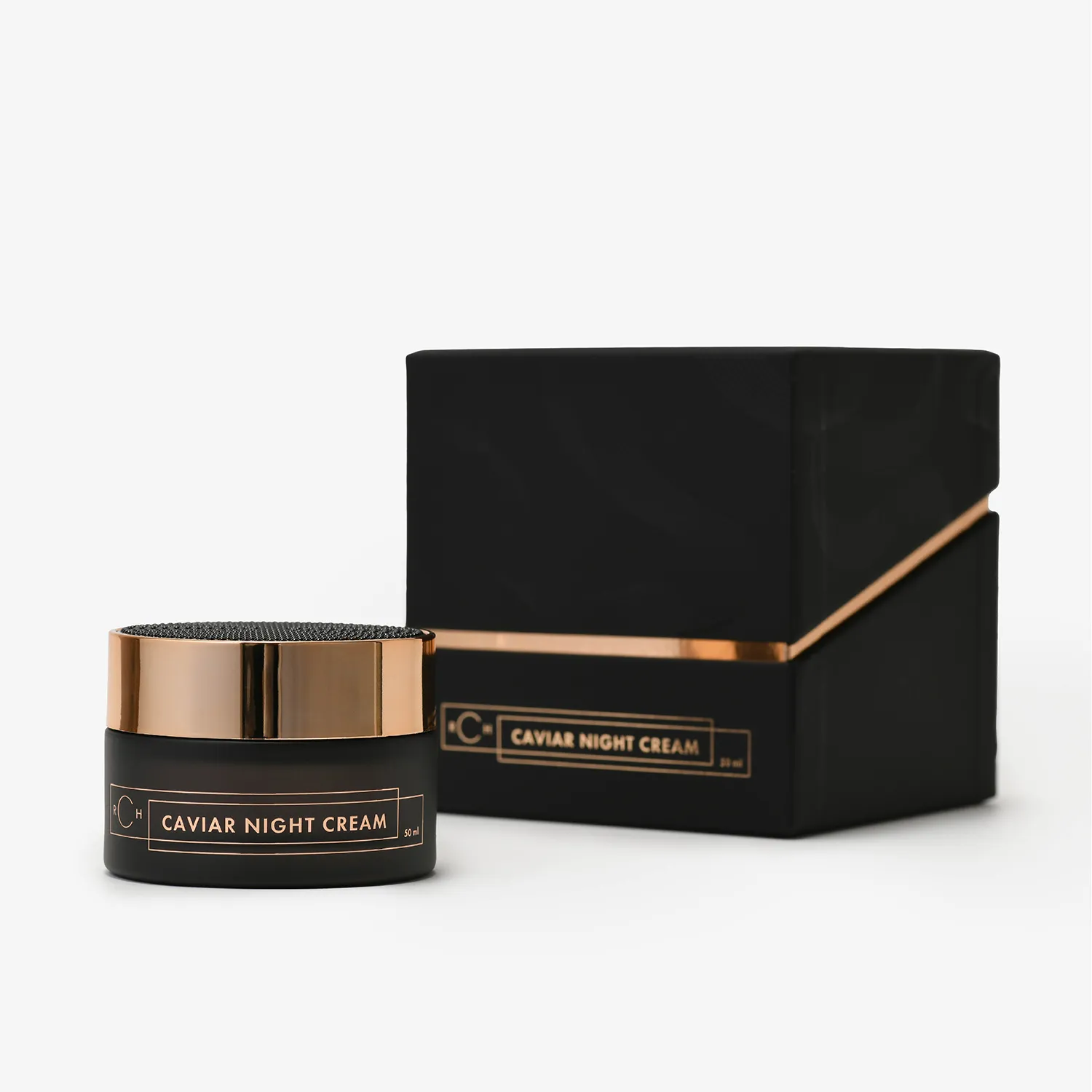 Ночной крем с черной икрой 