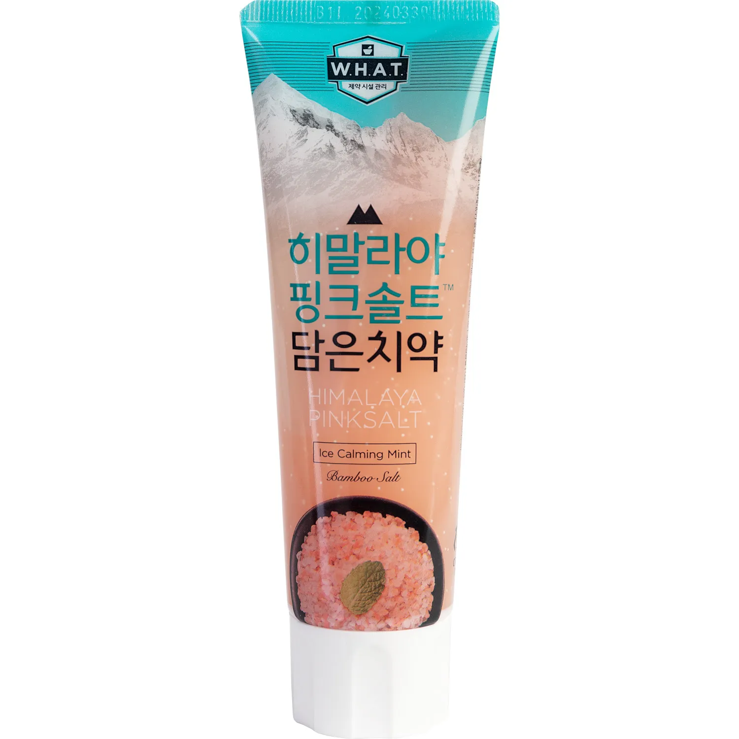 Himalaya Pink Salt Ice Calming Mint Зубная паста с розовой гималайской солью в дорожном формате