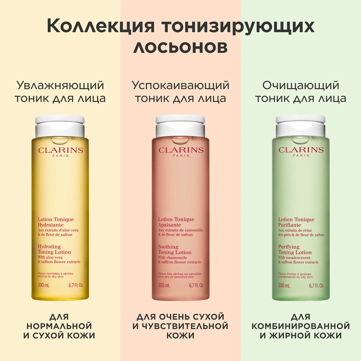 Lotion Tonique Hydratante Увлажняющий тоник для нормальной и сухой кожи 