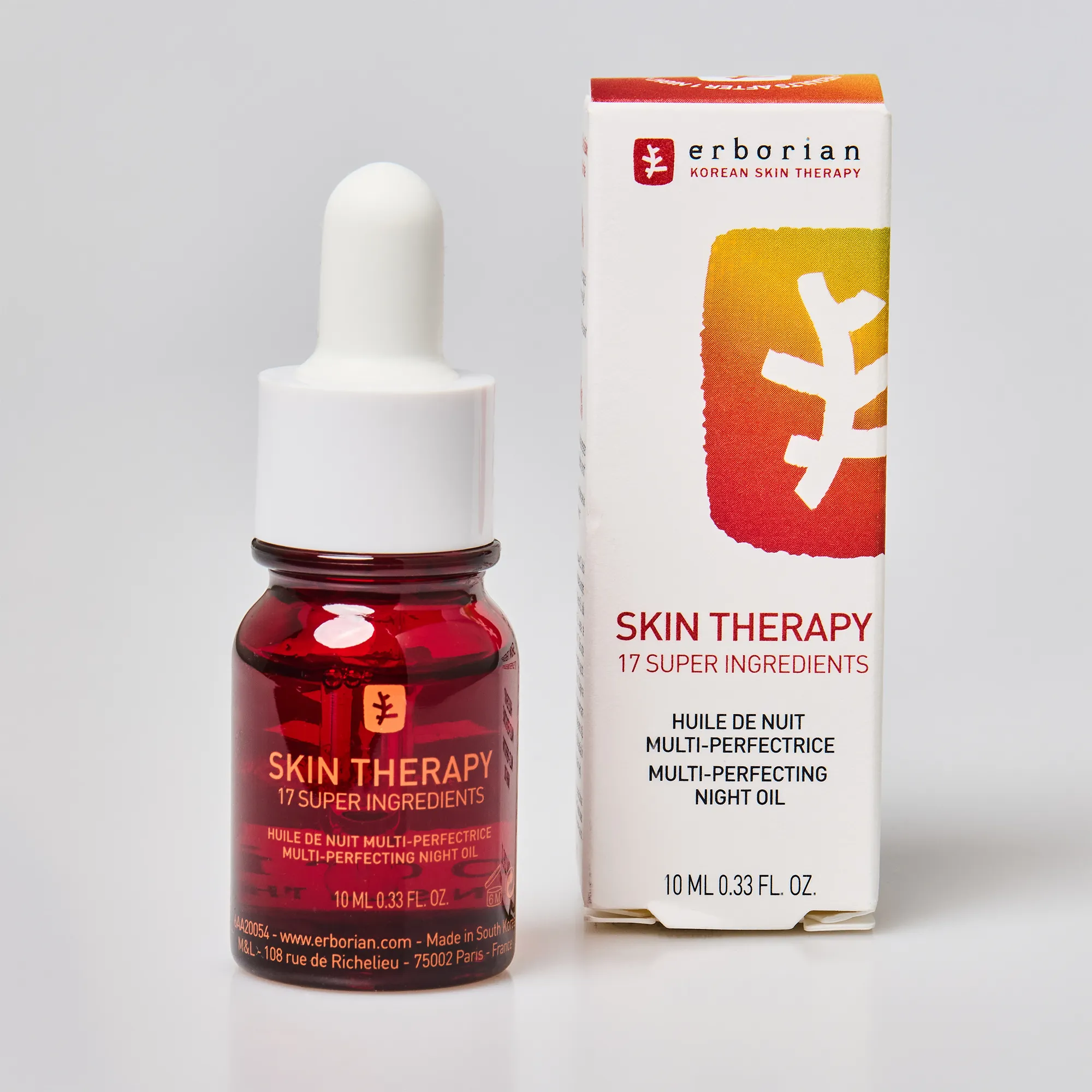 Skin Therapy 17 Super Ingredients Ночная суперсыворотка для лица Преображение и сила 17 суперингредиентов в дорожном формате