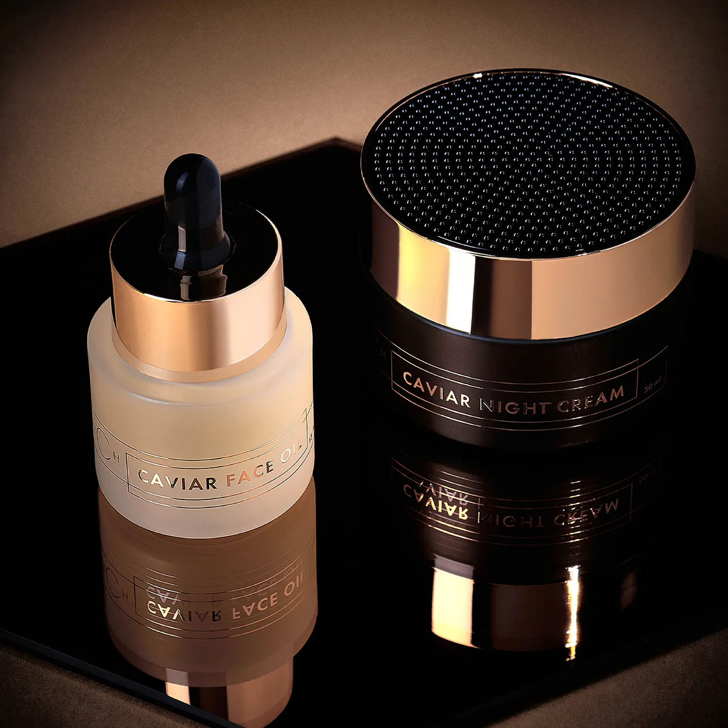 Ночной крем с черной икрой 