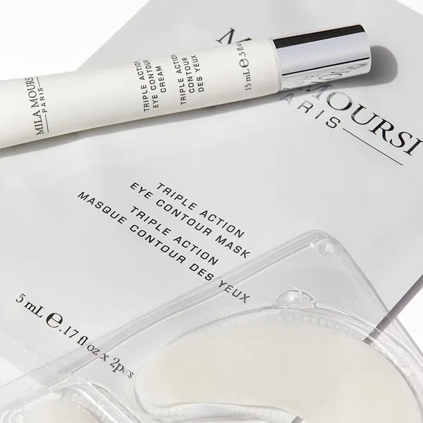 Triple Action Eye Contour Cream Антивозрастной крем тройного действия с морским комплексом для контура глаз: увлажнение-лифтинг-борьба с морщинами