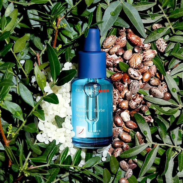 MEN Huile Rasage + Barbe Смягчающее масло для бритья и ухода за бородой