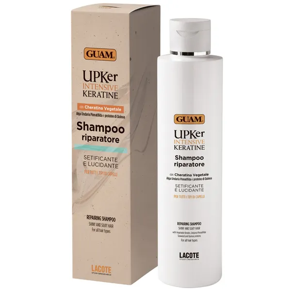 UPKER INTENSIVE KERATINE Шампунь для волос восстанавливающий с кератином