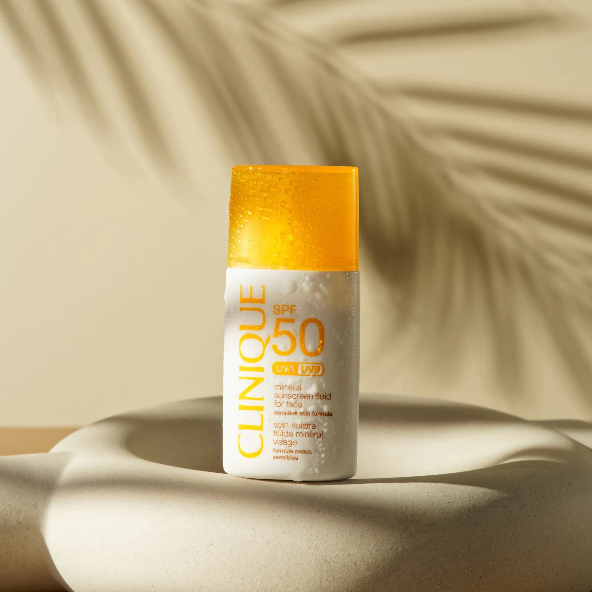 Sun Солнцезащитный минеральный флюид для лица с SPF50