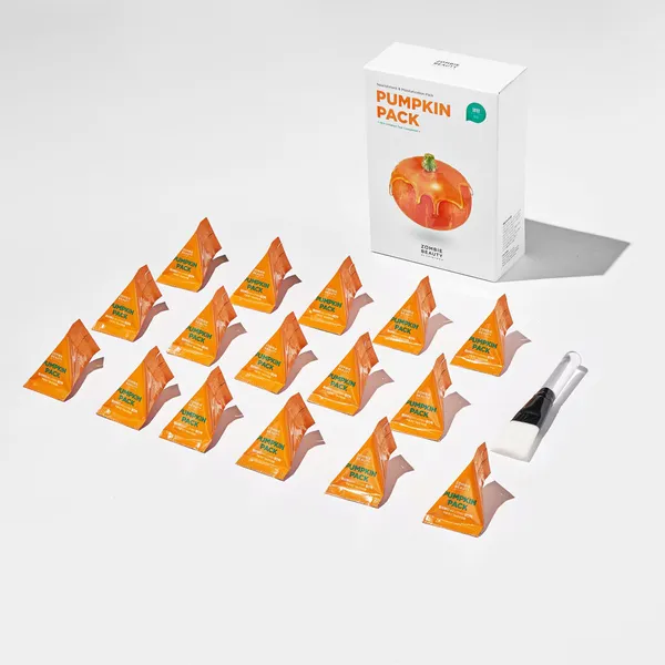 Zombie Beauty Маски для лица на основе меда, тыква и маточного молока