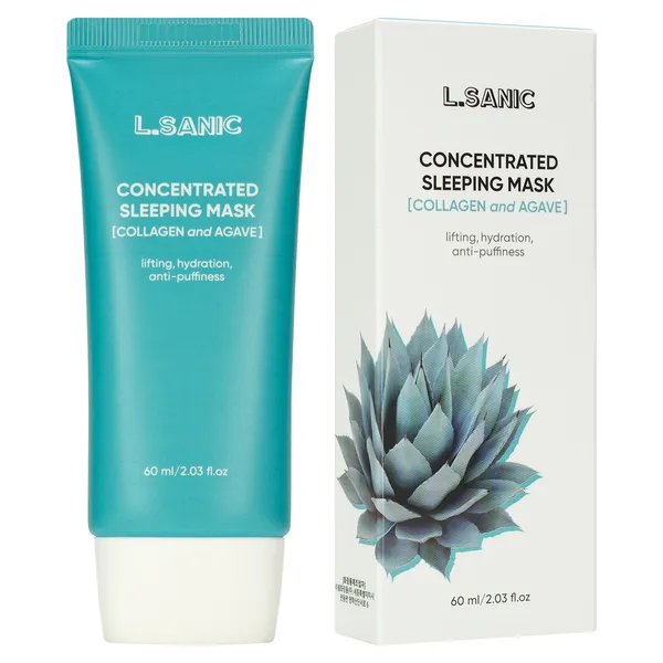 Collagen & agave concentrated sleeping mask Концентрированная ночная маска с коллагеном и агавой