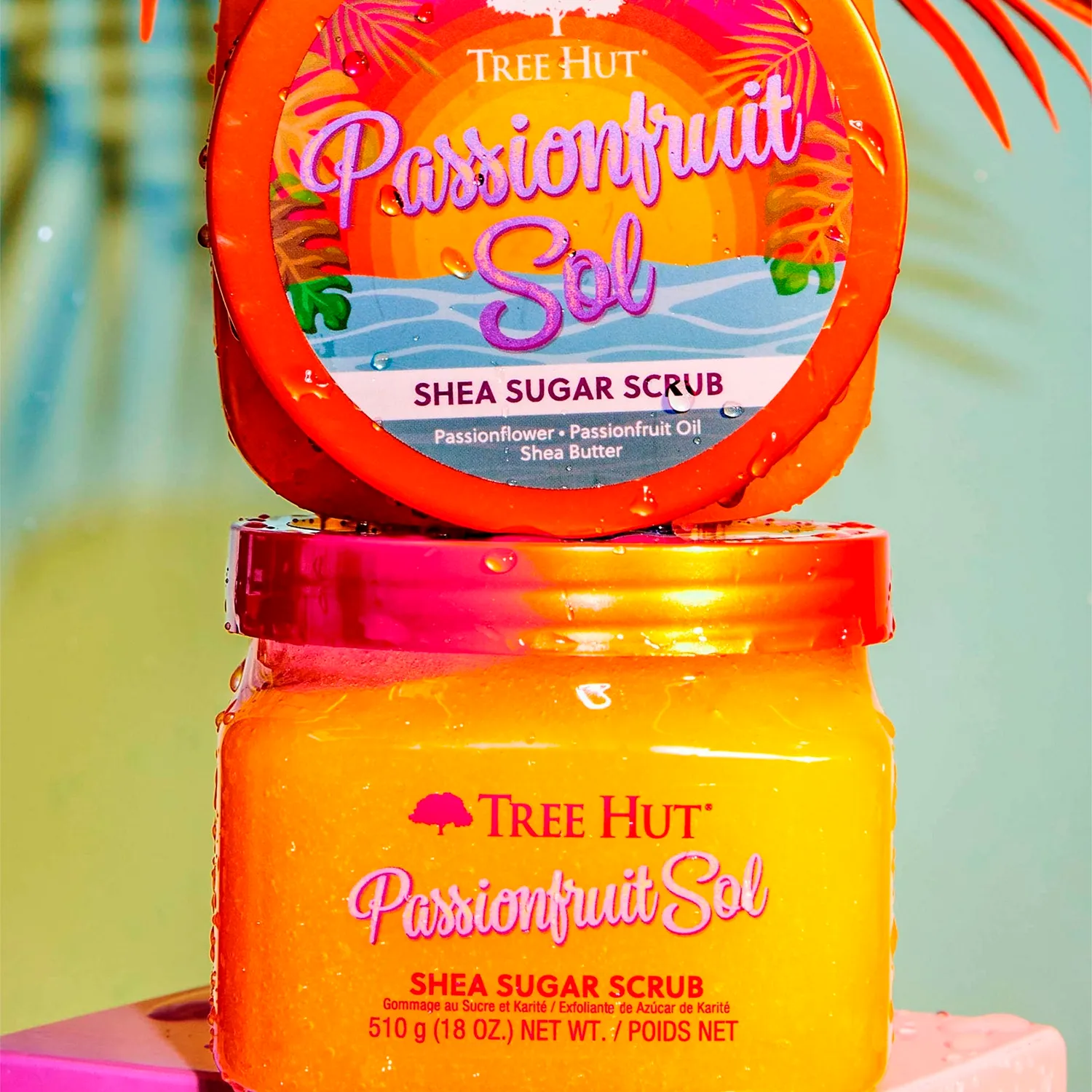 Passionfruit Sol Сахарный скраб для тела с ароматом маракуйи