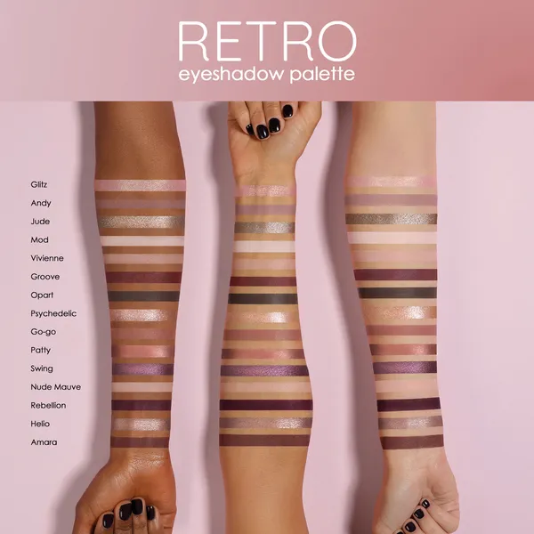 RETRO Палетка теней