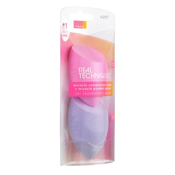 Chroma Miracle Complexion + Miracle Powder Набор спонжей для макияжа