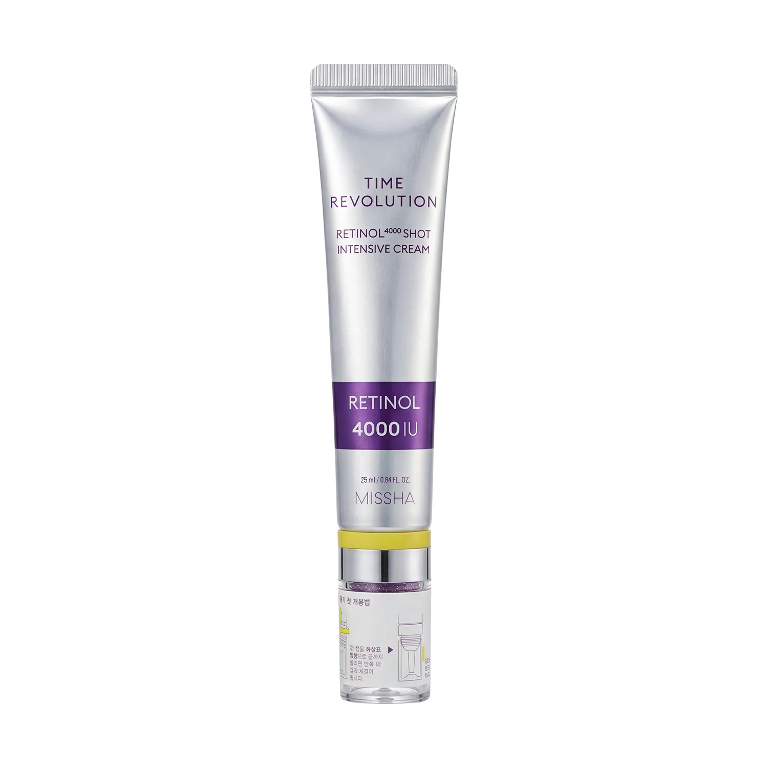 Time Revolution Retinol 4000 Shot Крем для лица антивозрастной с ретинолом, интенсивный, от глубоких морщин и заломов
Time Revolution Retinol 4000 Shot Крем для лица антивозрастной с ретинолом, интенсивный, от глубоких морщин и заломов