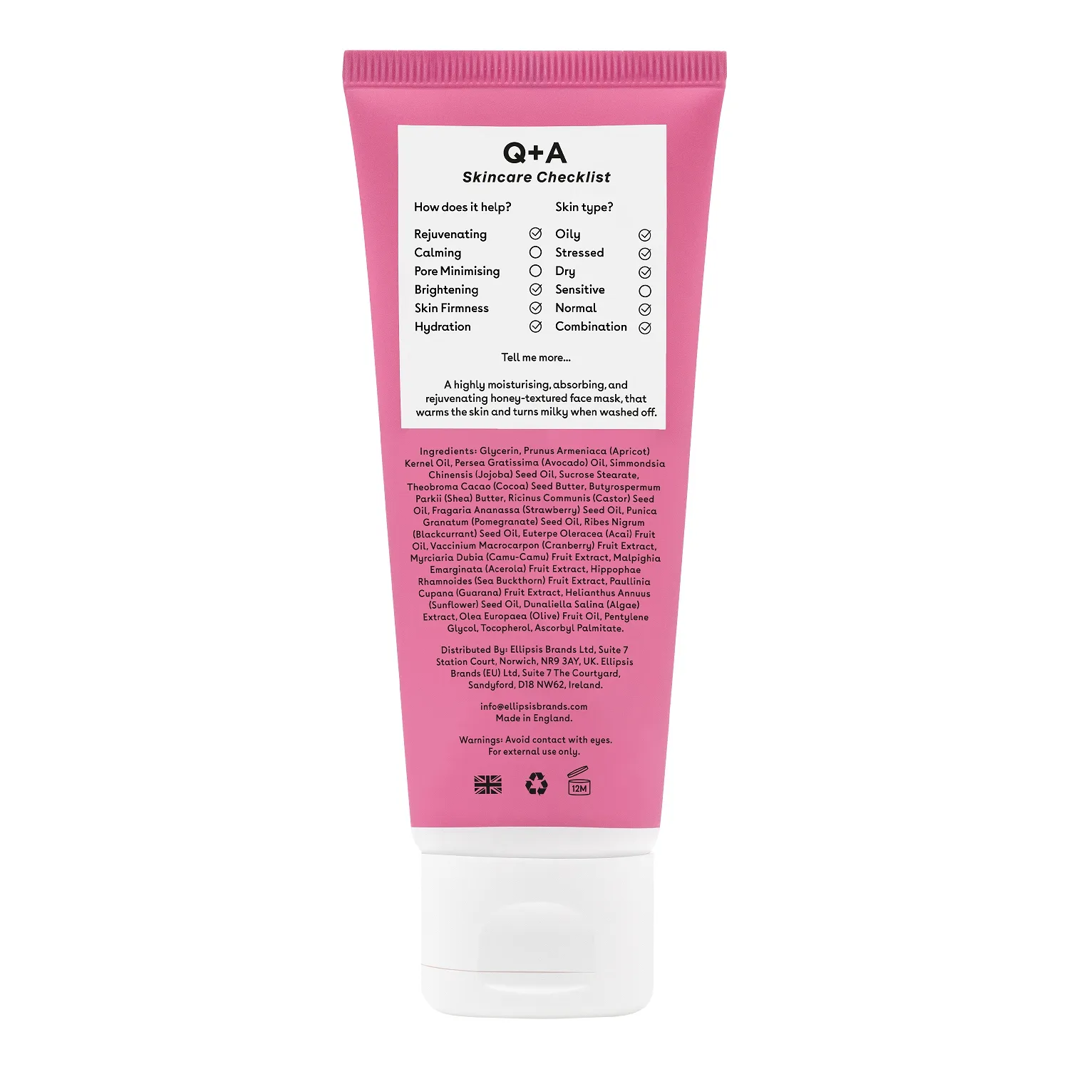 Vitamin A.C.E Гелевая маска для лица 