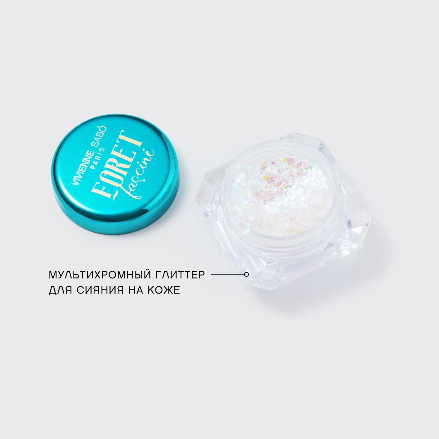 Foret fascine Дуохромный гелевый глиттер