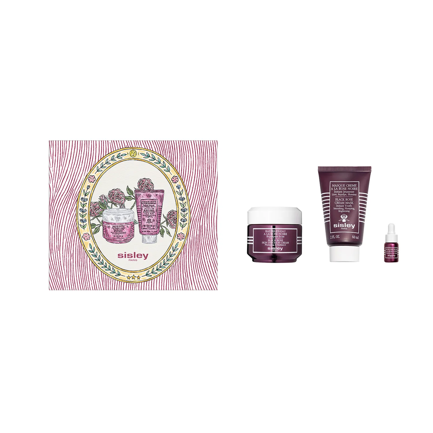 Black Rose Duo Fee Greening Gift Set Набор средств с экстрактом черной розы