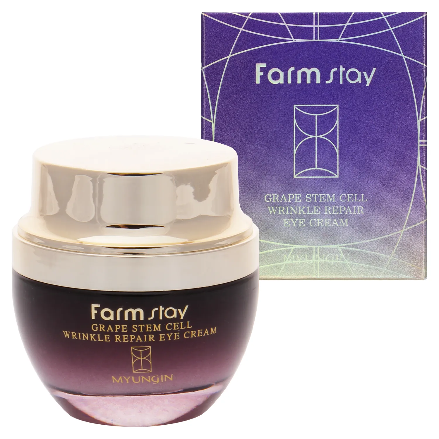 Восстанавливающий крем для глаз с фитостволовыми клетками винограда