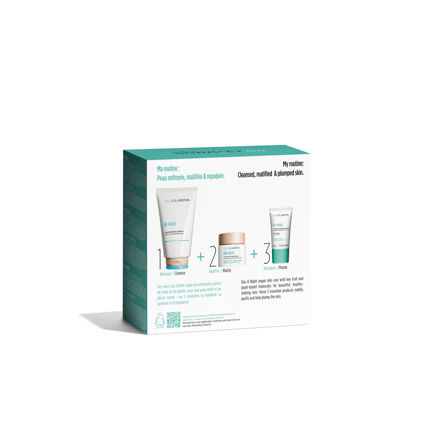 My Clarins Программа ежедневного ухода для жирной и комбинированной кожи