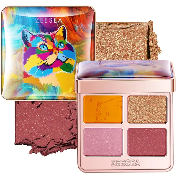 TIPSY KITTY EYESHADOW QUAD Тени для век