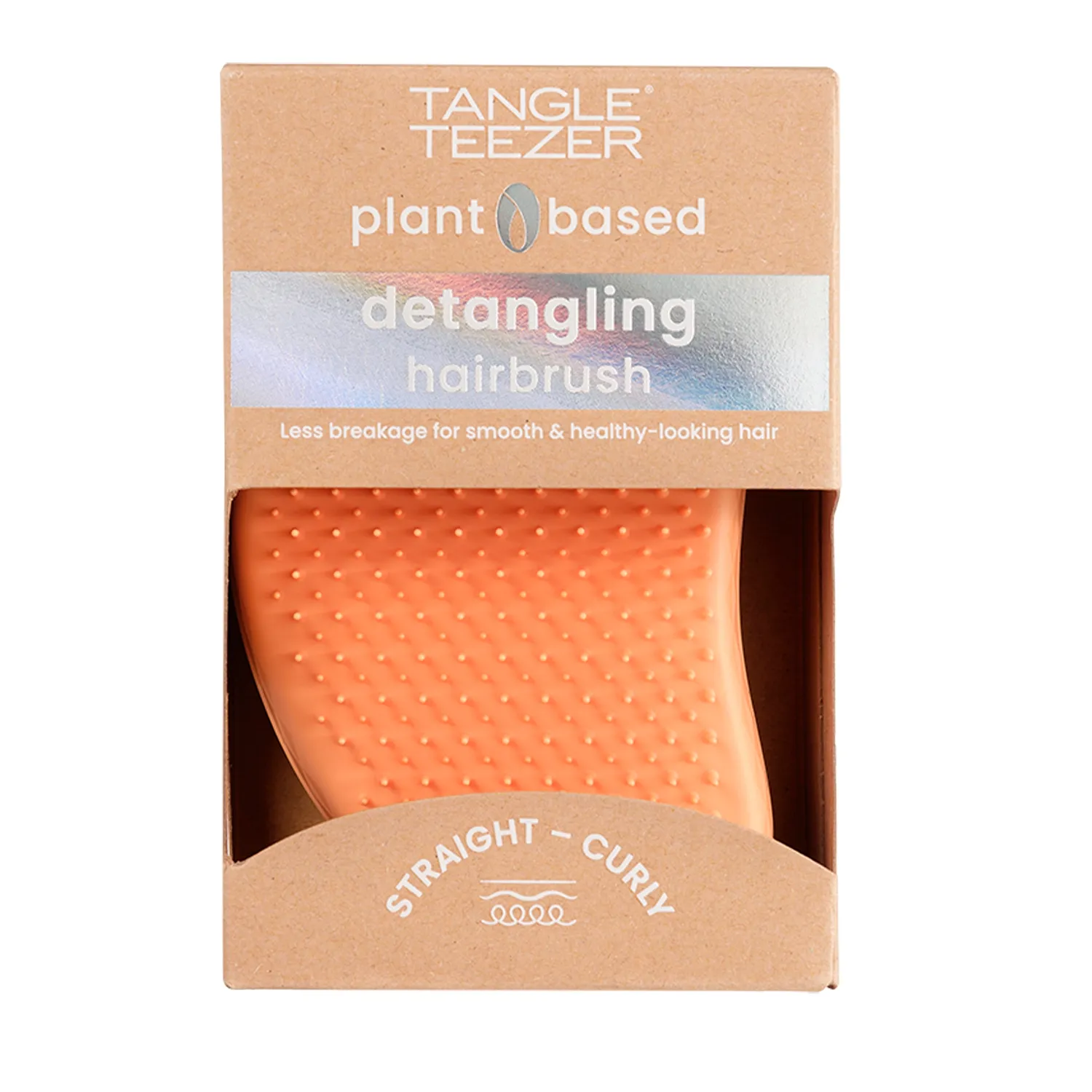 THE ORIGINAL PLANT BRUSH SUNSHINE ORANGE Расческа