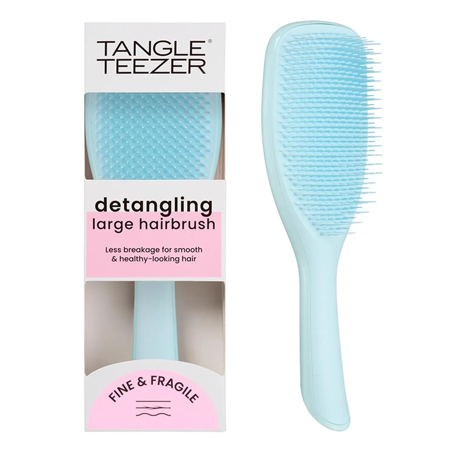 THE LARGE ULTIMATE DETANGLER FINE & FRAGILE SEAFOAM BLUE Расческа