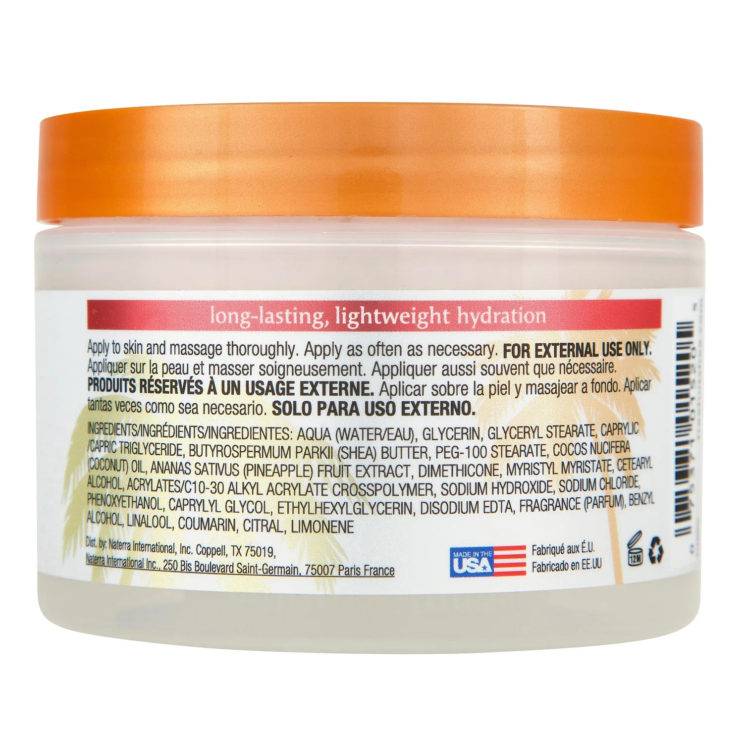 Coco Colada Крем-баттер для тела с ароматом кокоса и ананаса