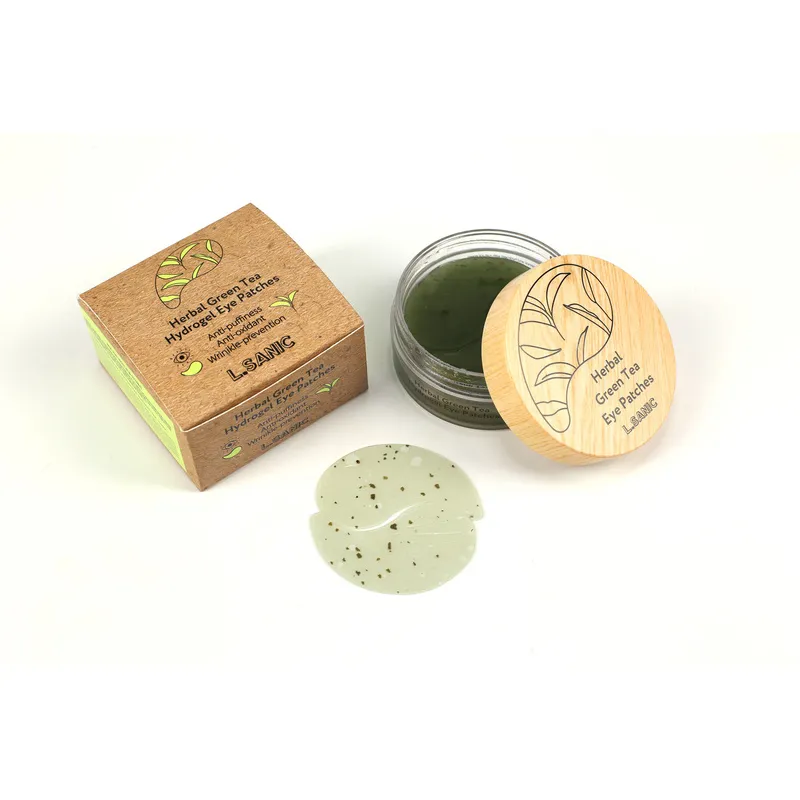 Патчи гидрогелевые для глаз с экстрактом зеленого чая