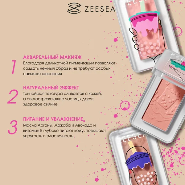 DESSERT COLLECTION POWDER BLUSH Румяна