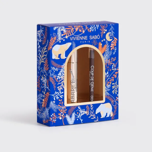 Подарочный набор с тушью и карандашом для бровей