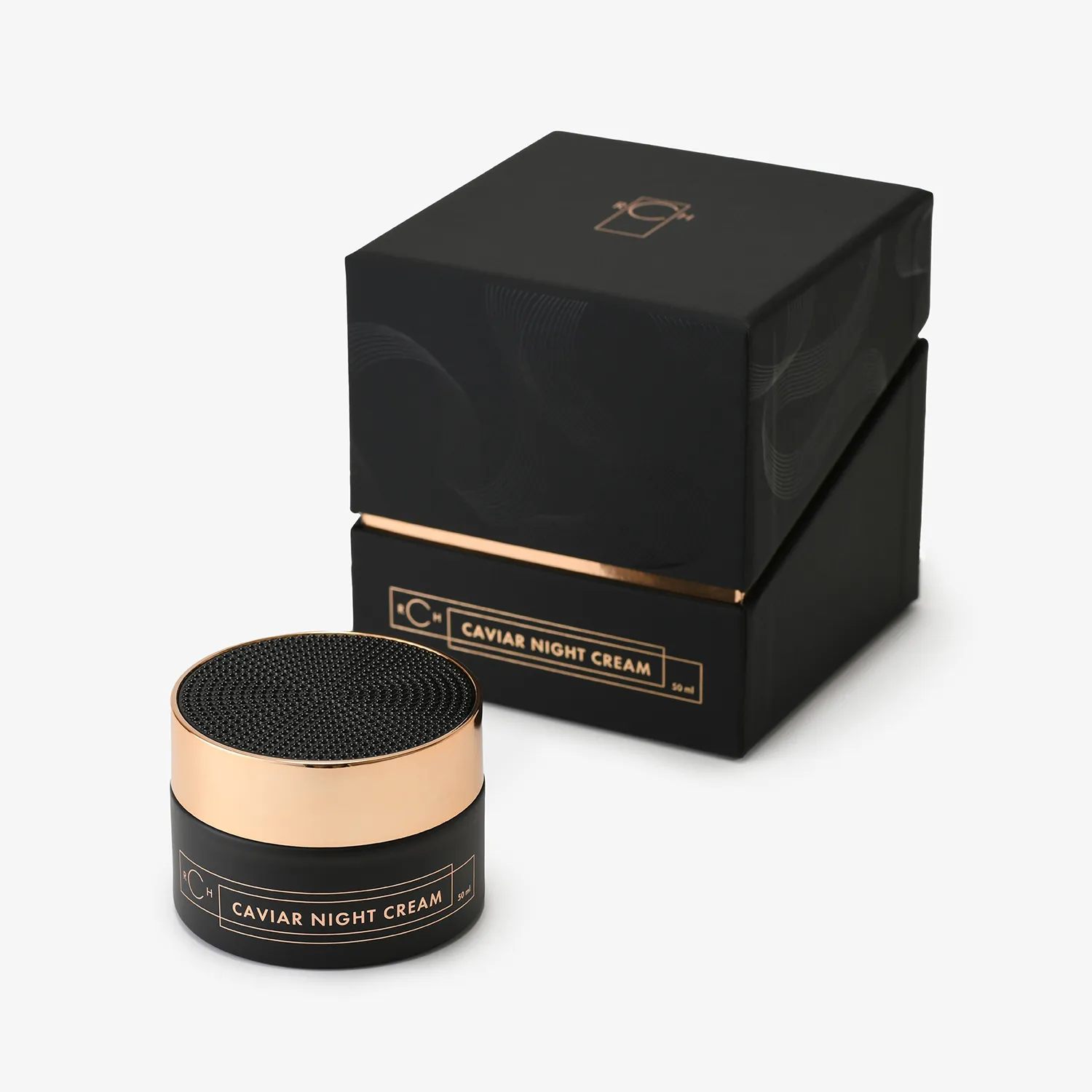 Ночной крем с черной икрой 