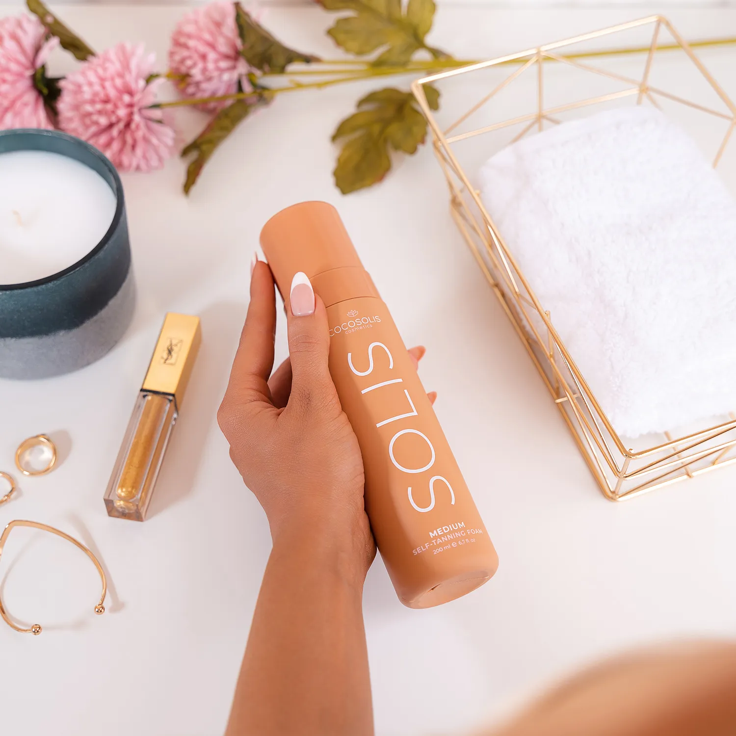 SOLIS MEDIUM SELF-TANNING FOAM Пенка для автозагара (средний оттенок)