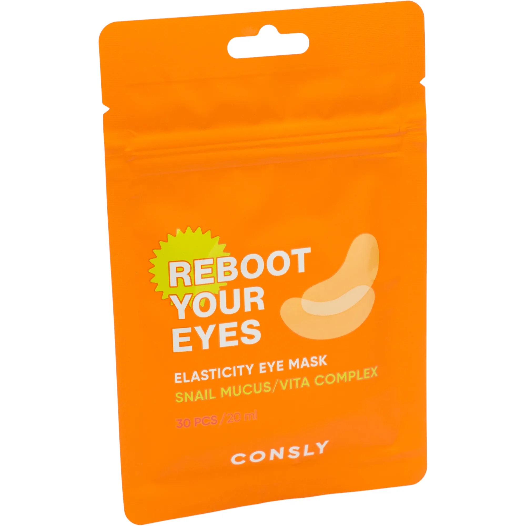 Тканевые маска-патчи для области вокруг глаз с муцином улитки