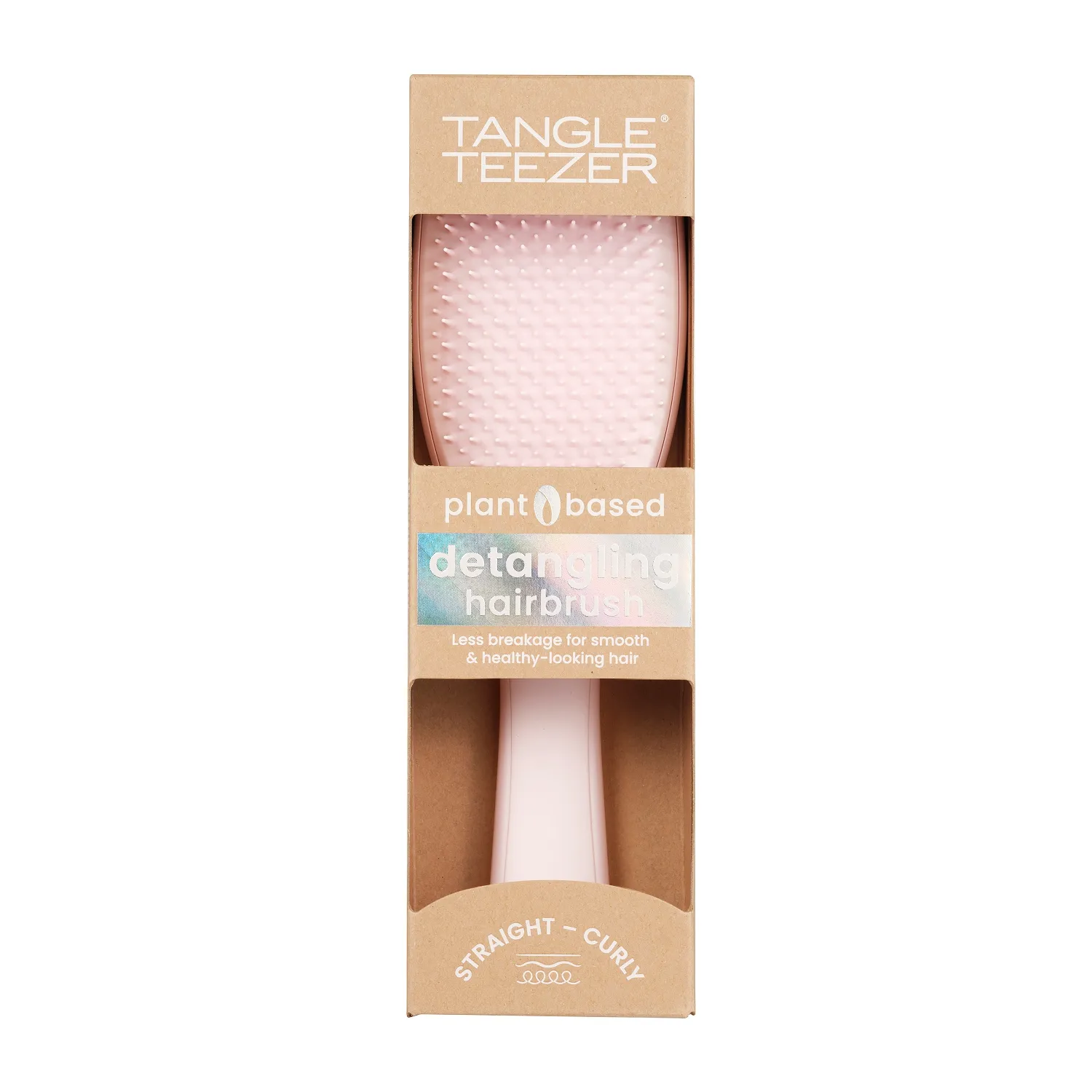 THE ULTIMATE DETANGLER PLANT BRUSH MARSHMALLOW PINK Расческа