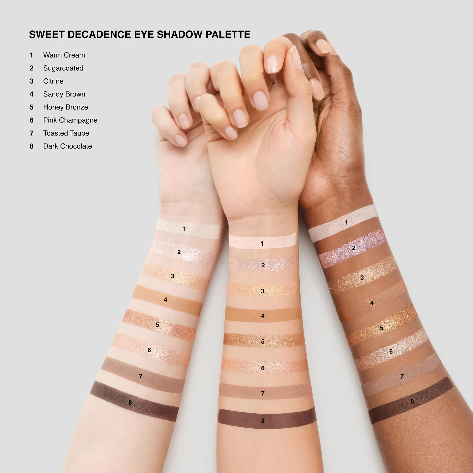 Sweet Decadence Eye Shadow Palette Палетка теней