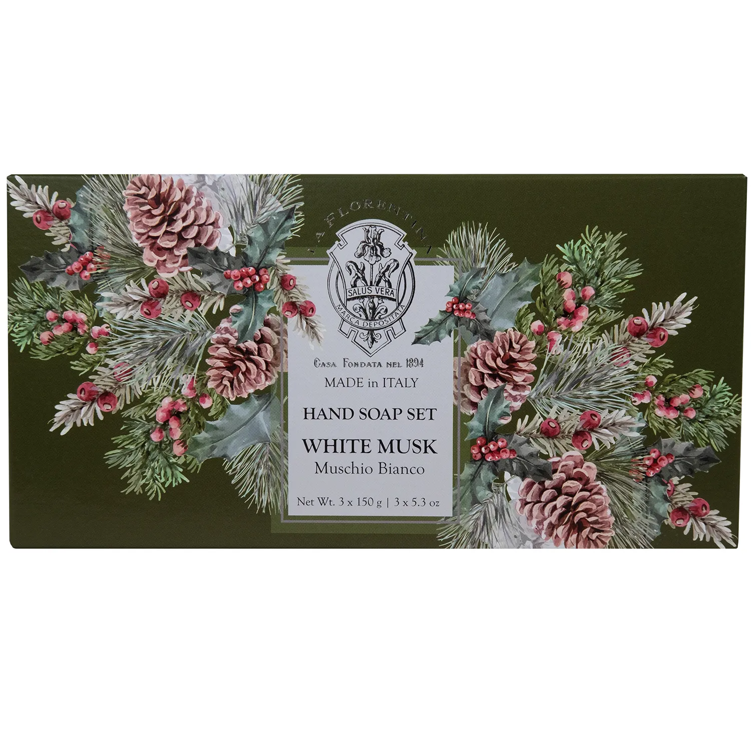 White Musk Набор мыла Белый мускус